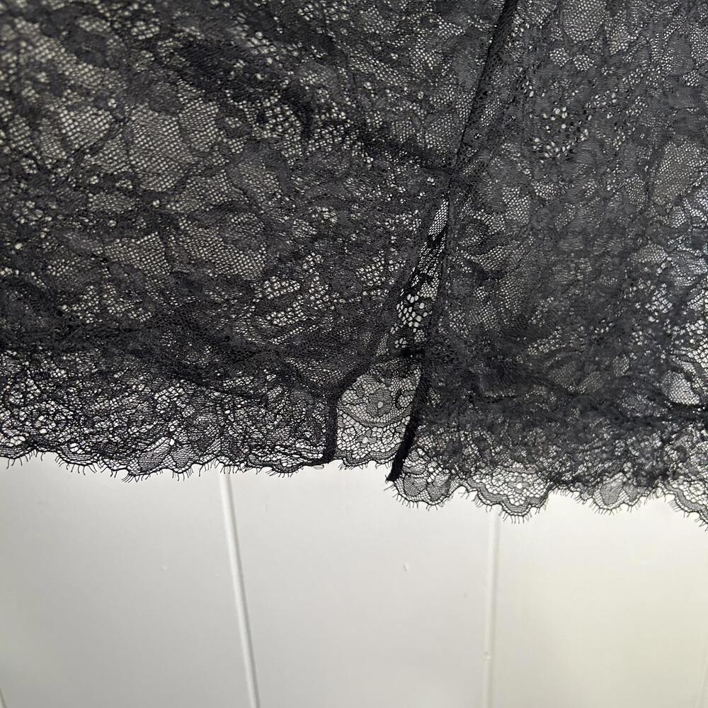 Victoria’s Secret Floral Lace Cutout Lace Slip Gown Lingerie Women's Medium - Picture 6 of 7